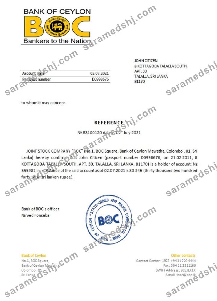 Sri Lanka_BOC_reference
